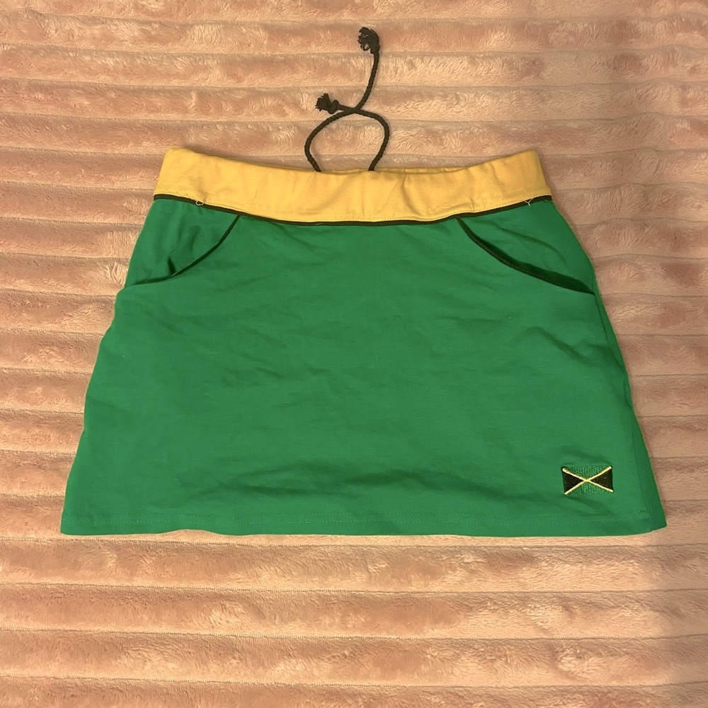 “JAMAICA” Mini Skirt